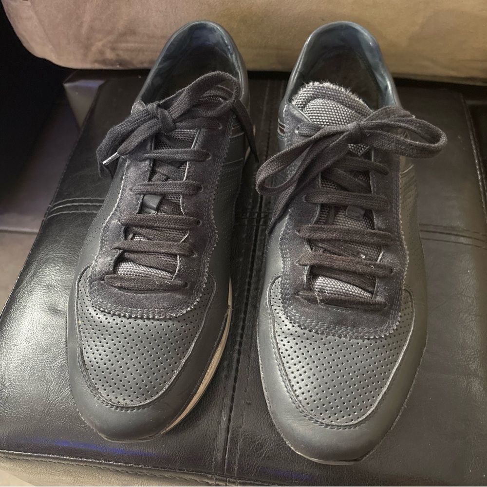 Salvatore Ferragamo TV 36804 Z18U Gray Fashion sneakers. Size 8 D
